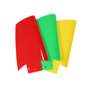 Hochwertige allgemeine ABS-Teile, Blasformverarbeitung, Deckenventilator-Lampenfl&uuml;gel, bunte Ventilatorfl&uuml;gel